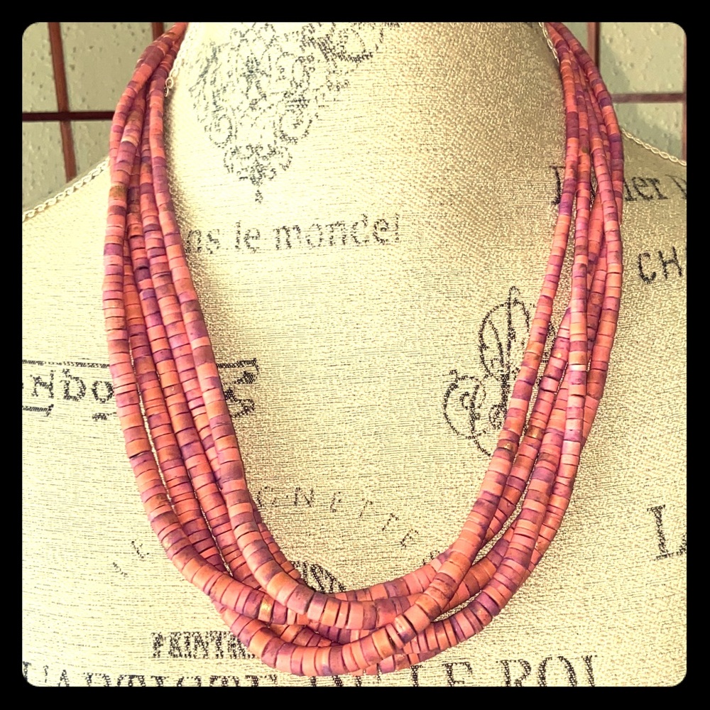 Multi strand necklace